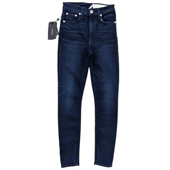 Rag & Bone Women's Nina High Rise Ankle Skinny in Viola Wash Size 24 NWT - Picture 1 of 8
